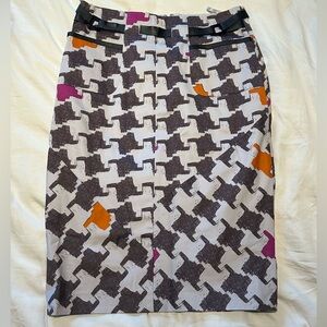Patterned Ted Baked pencil skirt